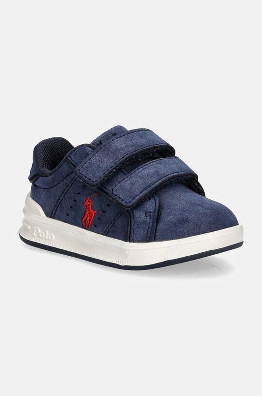 Дитячі кросівки Polo Ralph Lauren HERITAGE COURT III EZ Для немовлят темно-синій RL00972410