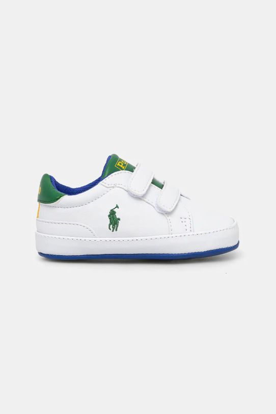 Polo Ralph Lauren sneakersy niemowlęce HERITAGE COURT II EZ LAYETTE RL00989100 biały AW24