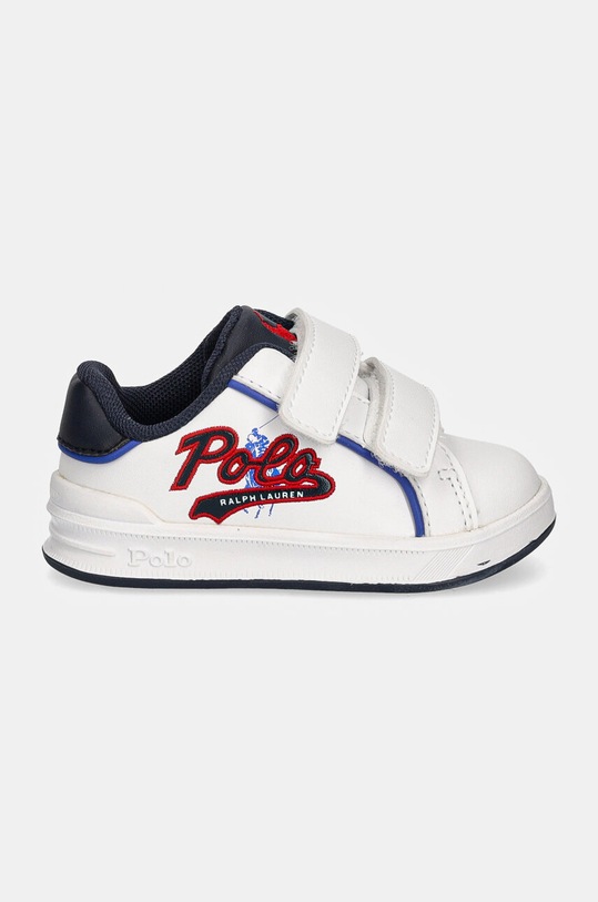 Polo Ralph Lauren sneakers pentru copii HERITAGE COURT III GRAPHIC EZ RL01163100 alb AW24