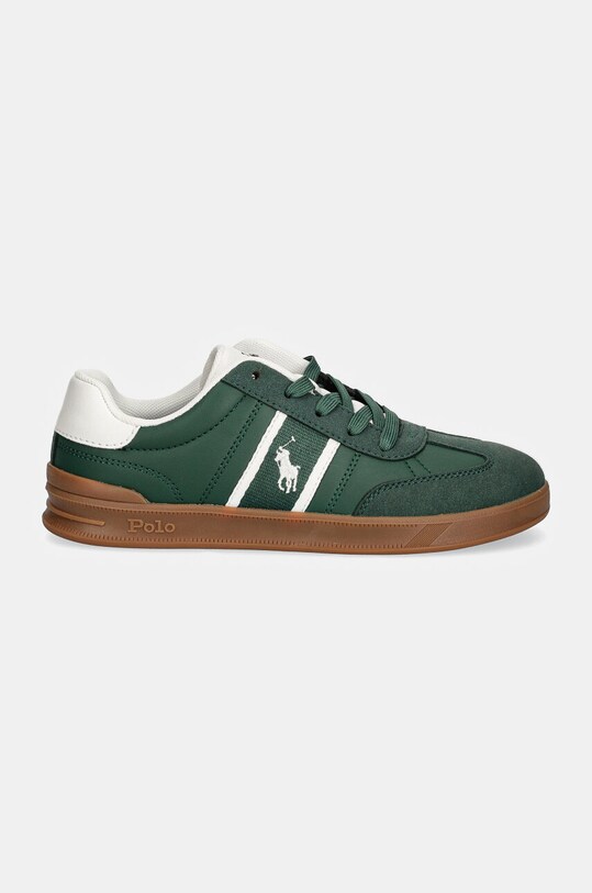 Polo Ralph Lauren sneakers pentru copii HERITAGE COURT III T-TOE RL01253301 verde AW24