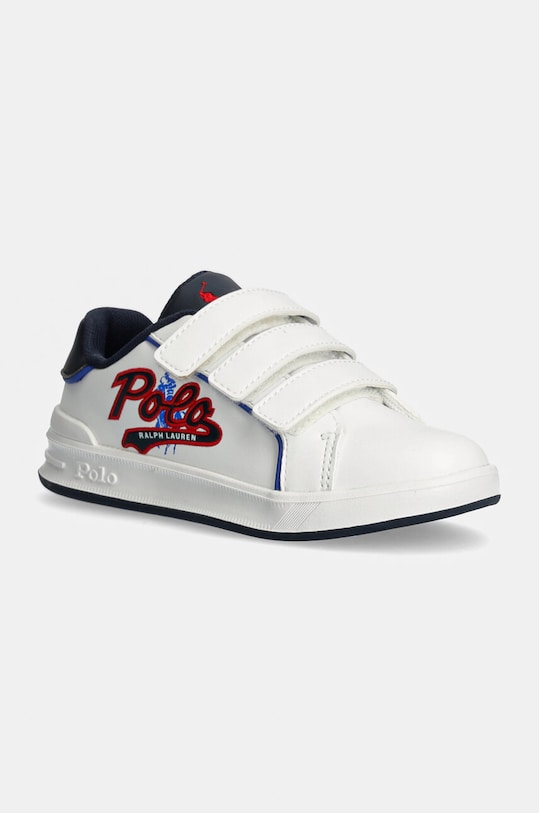 Polo Ralph Lauren sneakersy dziecięce HERITAGE COURT III GRAPHIC EZ niska biały RL01259100