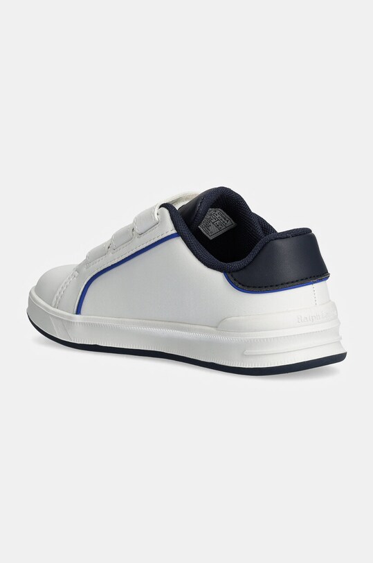 Chłopiec Polo Ralph Lauren sneakersy dziecięce HERITAGE COURT III GRAPHIC EZ RL01259100 biały