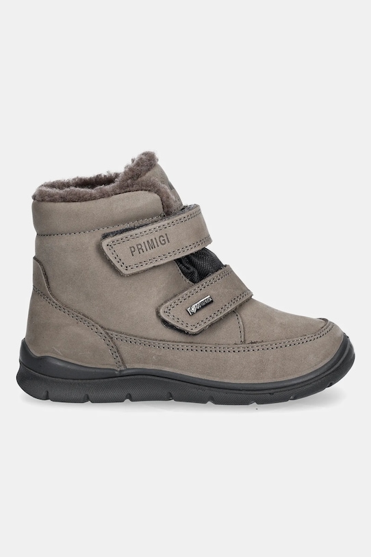 Детские кожаные зимние ботинки Primigi 6857322 серый AW24