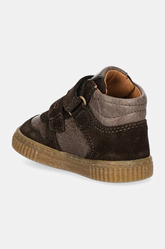 DÍVKA Dětské kožené sneakers boty Primigi 6910100.20.24 hnědá