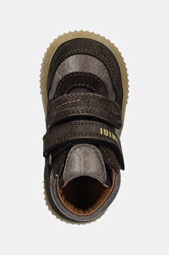 Dětské kožené sneakers boty Primigi hnědá 6910100.20.24