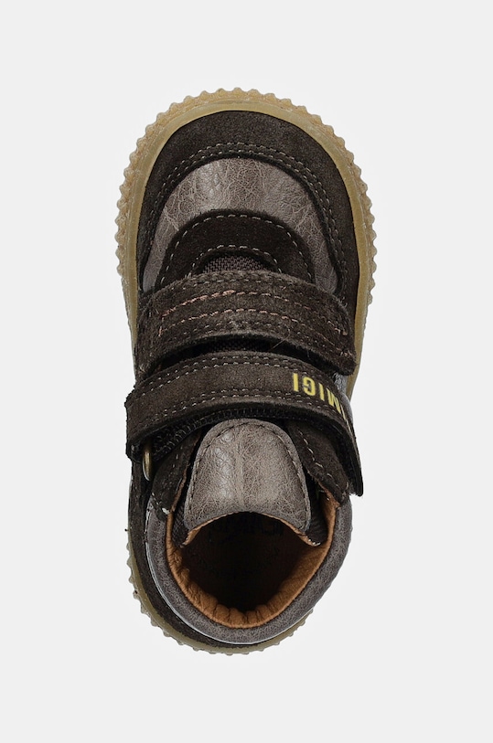 Dětské kožené sneakers boty Primigi hnědá 6910100.20.24