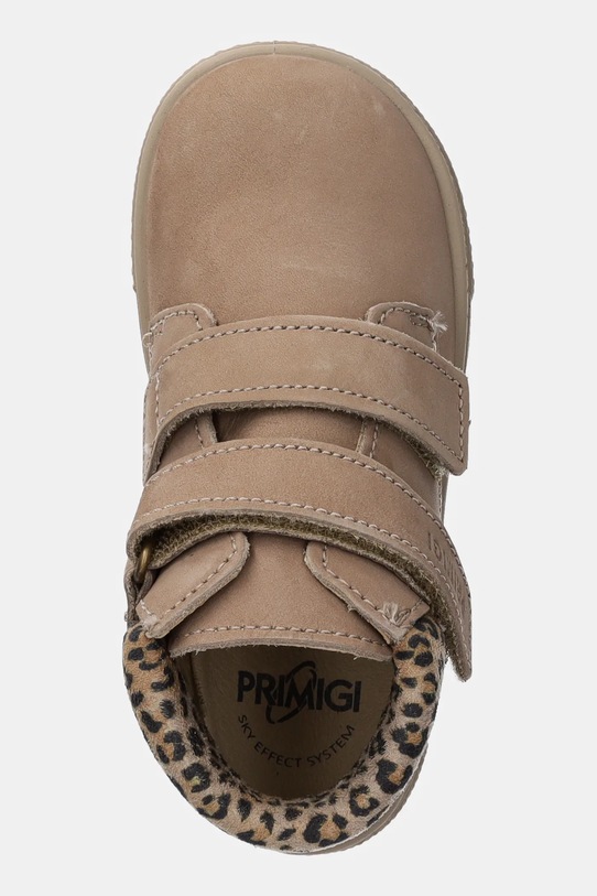Παιδικά παπούτσια nubuck Primigi καφέ 6852722.25.29