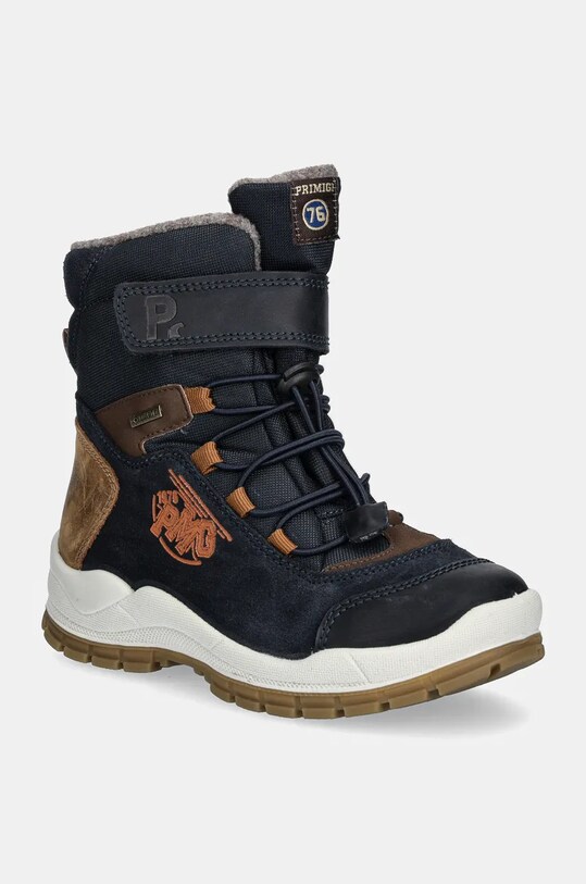 Primigi stivali da neve bambini pelle scamosciata blu navy 6896322.27.30