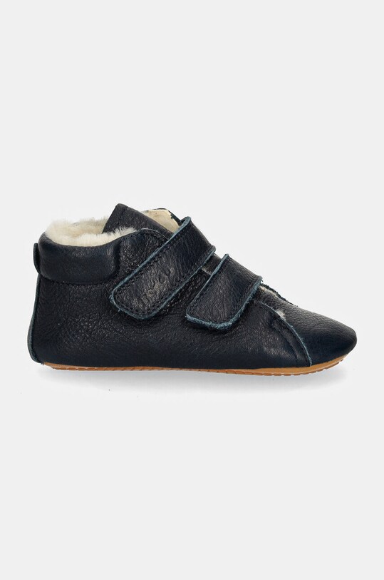 Шкіряні кросівки для немовлят Froddo PREWALKERS FURRY G1130013.19.21 темно-синій AW24