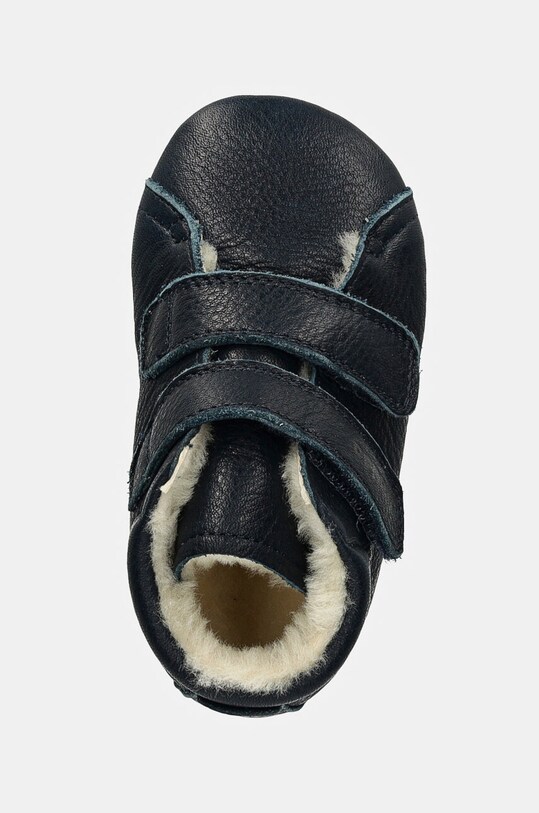 Шкіряні кросівки для немовлят Froddo PREWALKERS FURRY темно-синій G1130013.19.21