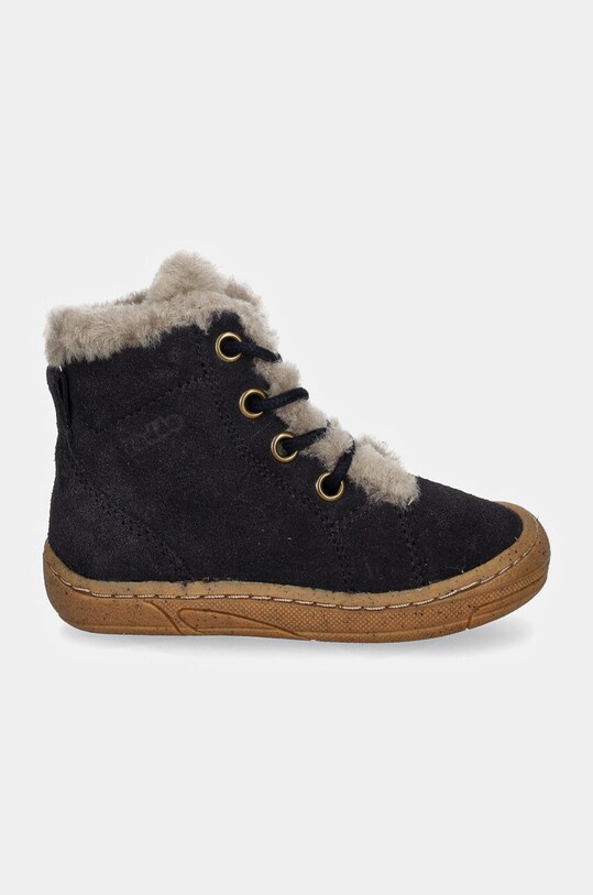 Froddo cizme de iarna pentru copii din piele intoarsa MINNI SUEDE LACES G2110140.20.24 bleumarin AW24