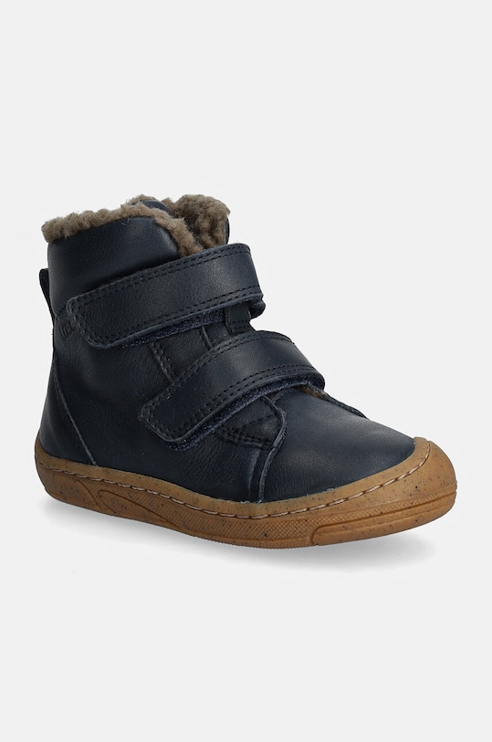 Froddo śniegowce skórzane dziecięce MINNI WINTER ocieplane granatowy G2110142.20.24