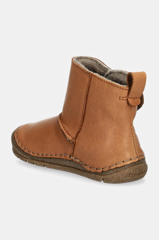 Chłopiec Froddo buty zimowe skórzane PAIX UP WINTER BOOTS G2160082.21.24 brązowy