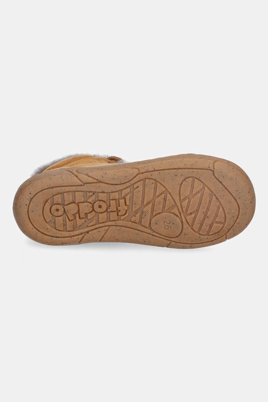 Detské zimné semišové topánky Froddo MINNI SUEDE LACES G2110140.25.26 hnedá