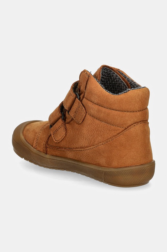 CHLAPEC Dětské nubukové polobotky Froddo OLLIE TEX G2110139.25.28 hnědá