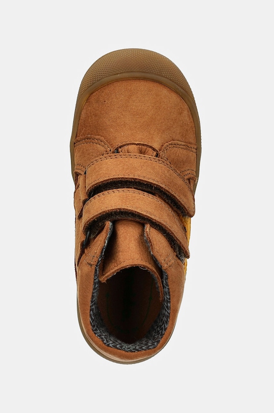 Dětské nubukové polobotky Froddo OLLIE TEX hnědá G2110139.25.28