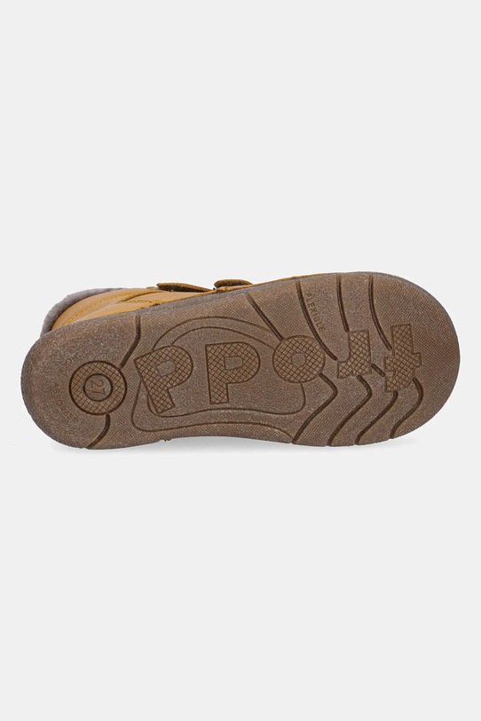 Froddo buty zimowe skórzane dziecięce PAIX UP WINTER G2110143.25.30 żółty