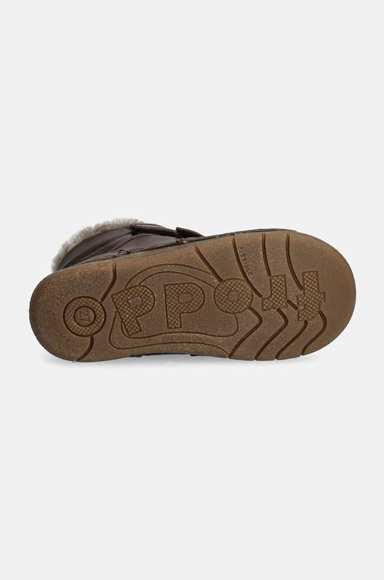 Froddo buty zimowe skórzane dziecięce PAIX UP WINTER brązowy G2110143.25.30