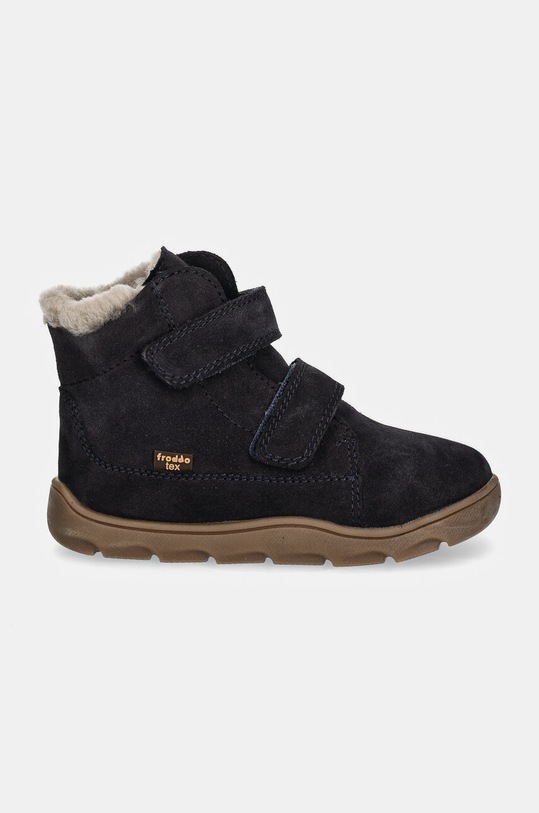 Froddo cizme de iarna pentru copii din piele intoarsa ZERU TEX FURRY G2110149.25.30 bleumarin AW24
