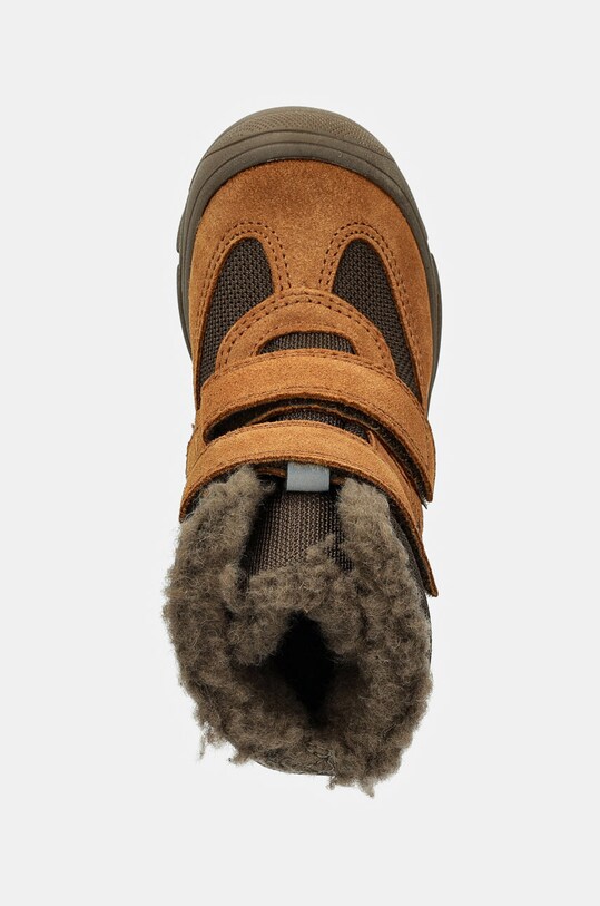 Froddo ghete de zapada din piele pentru copii LINZ WOOL TEX HIGH maro G3160229.25.30