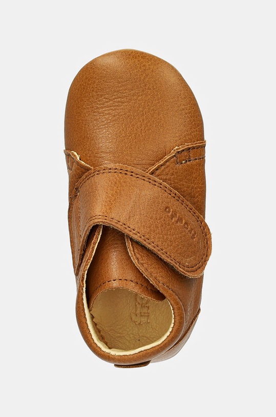 Δερμάτινα βρεφικά παπούτσια Froddo PREWALKERS NEW CLASSIC καφέ G1130016