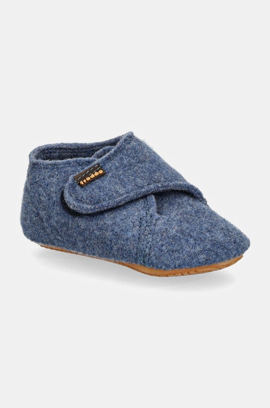 Froddo kapcie dziecięce PREWALKERS WOOLY niebieski G1170002