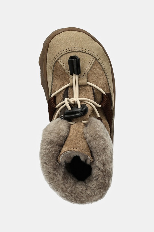 Froddo śniegowce zamszowe dziecięce ZERU TEX COSY beżowy G3110258