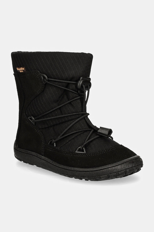 Froddo śniegowce dziecięce TEX TRACK WOOL tekstylny czarny G3160239