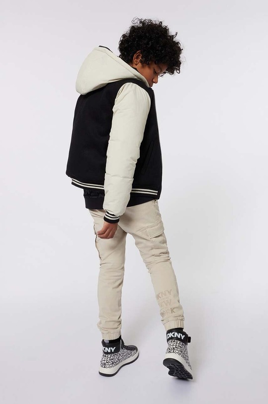 Детски кожени маратонки Dkny D60902.32.35