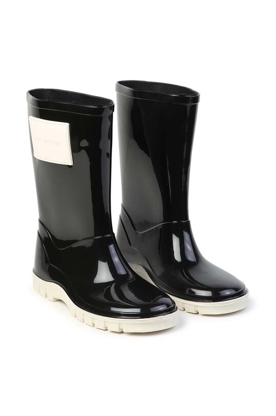 Дитячі гумові чоботи Marc Jacobs чорний W60332.