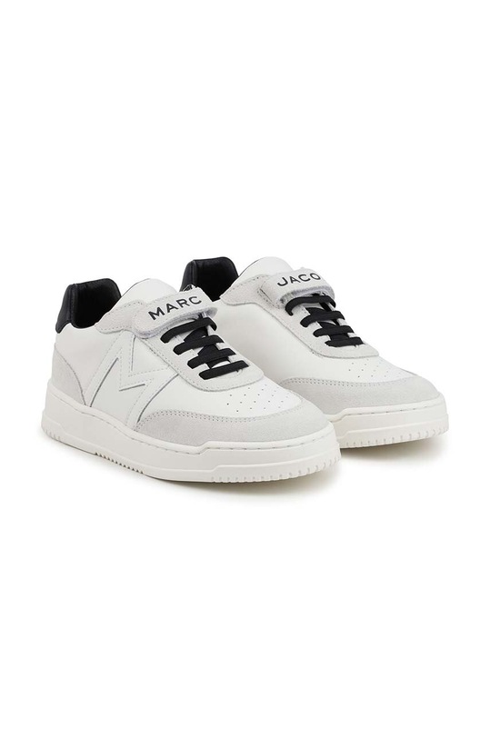 Dětské kožené tenisky Marc Jacobs vysoký bílá W60382.27.35