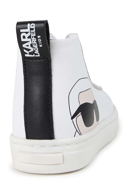 Chłopiec Karl Lagerfeld sneakersy skórzane niemowlęce Z30319.22.30 biały