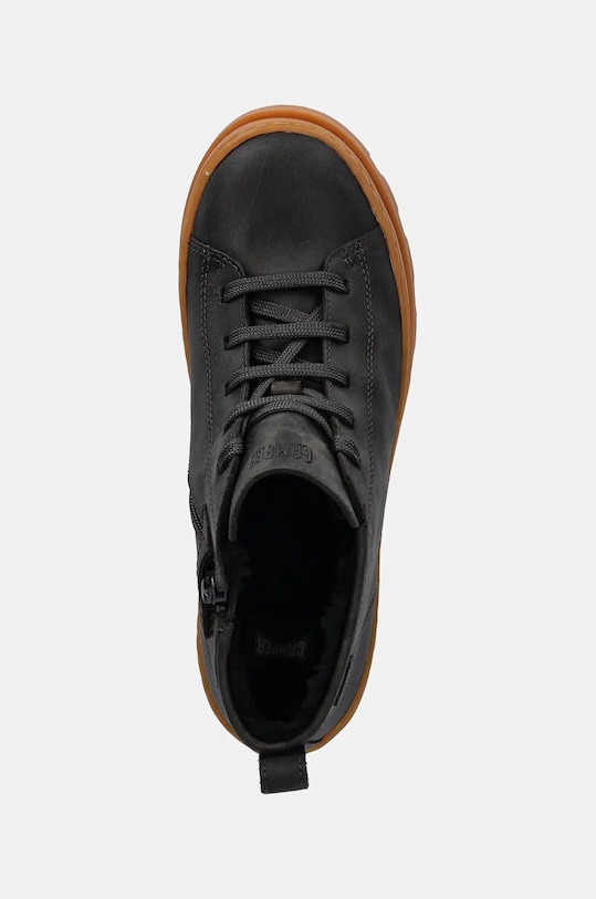 Detské nubukové topánky Camper Brutus čierna K900370.001.35.38