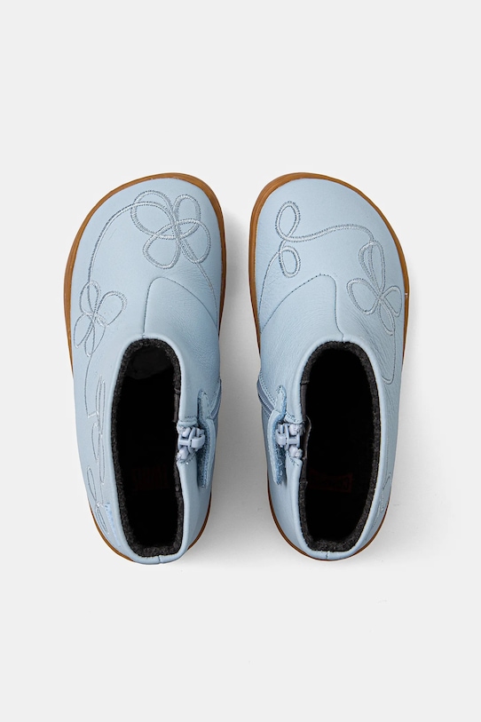 Camper ghete de iarna pentru copii din piele TWS FW albastru K900205.006