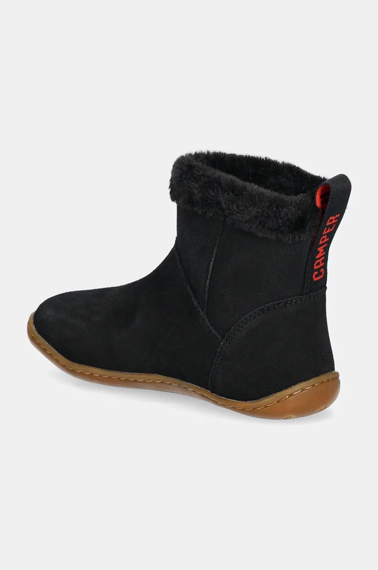 Dječaci Dječje cipele za snijeg od brušene kože Camper Peu Cami K900365.001.28.34 crna