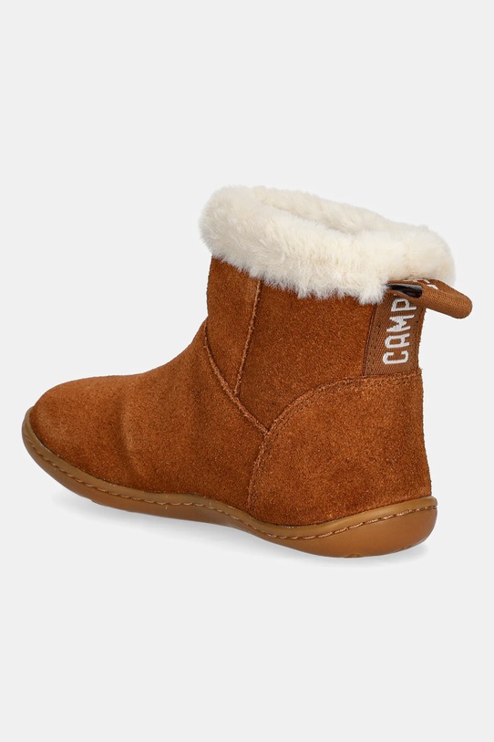 Chłopiec Camper śniegowce zamszowe dziecięce Peu Cami K900365.002.25.27 brązowy