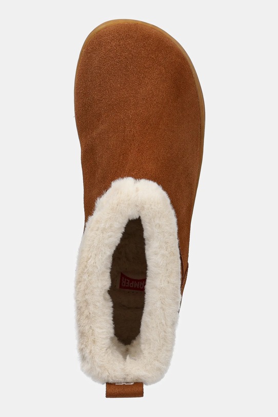 Camper śniegowce zamszowe dziecięce Peu Cami brązowy K900365.002.28.34