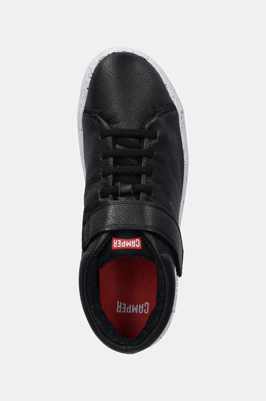 Camper sneakersy skórzane dziecięce Peu Touring czarny K900251.021.35.38