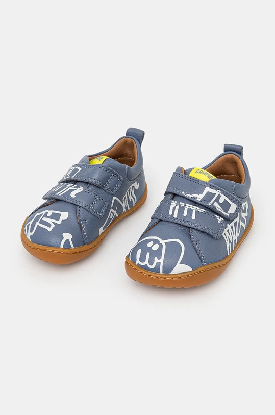 Camper teniși din piele copii TWS FW K800405.040 albastru