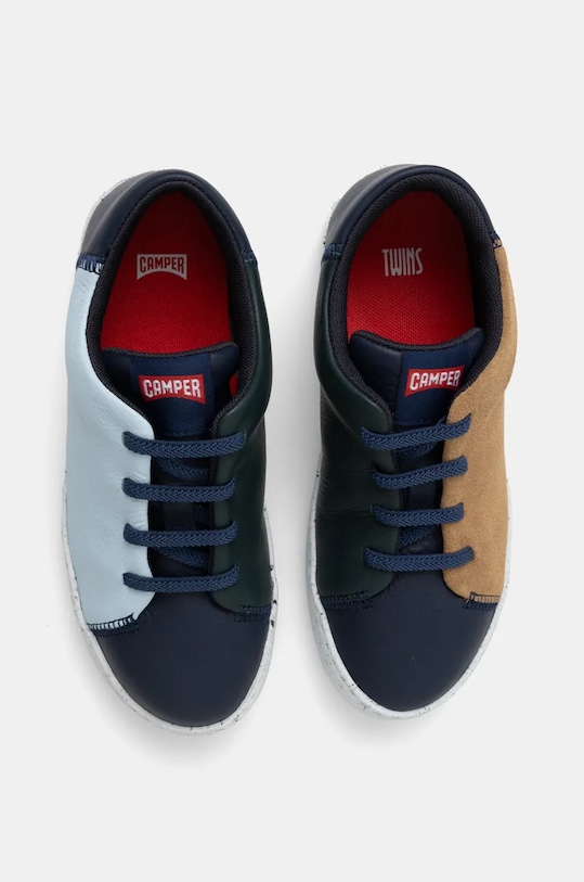 Camper teniși din piele pentru copii TWS piele albastru K800602.002.28.34