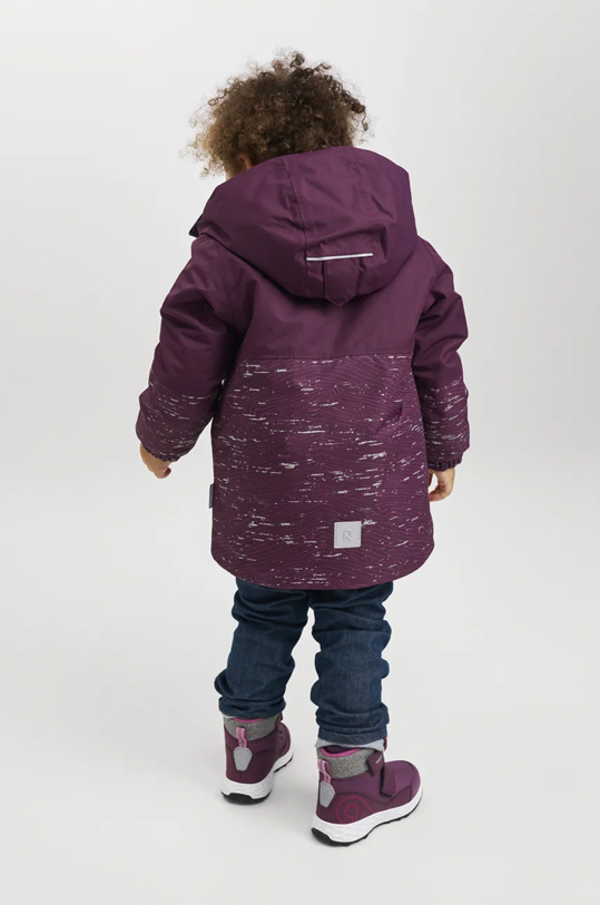 Дитячі зимові черевики Reima Hallava 5400147A.9BYH бордо AW24