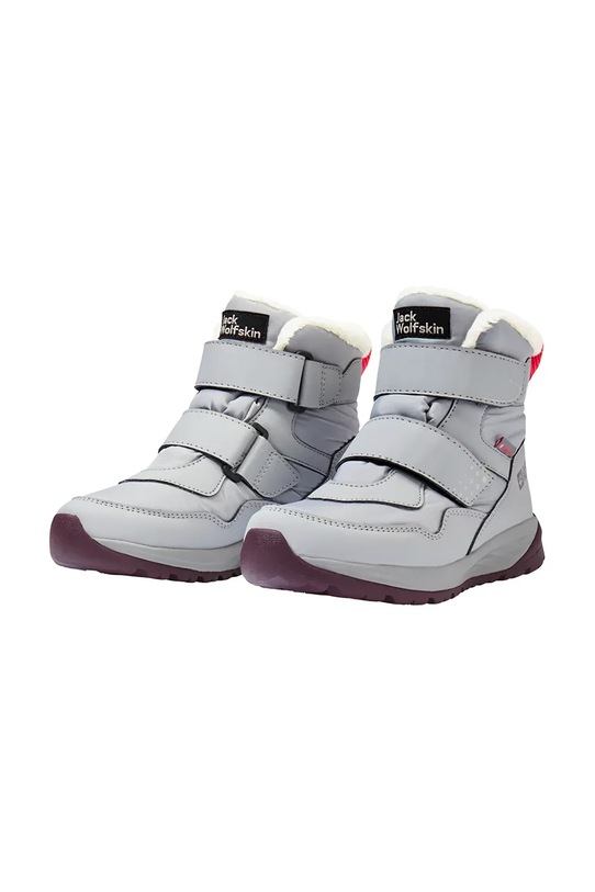 Chłopiec Jack Wolfskin buty zimowe dziecięce A62146 szary