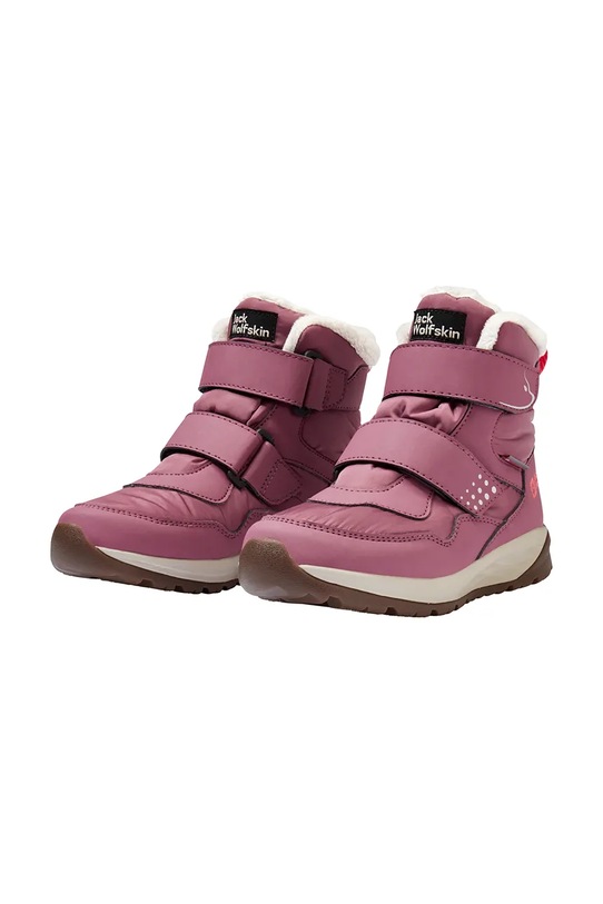 Мальчик Детские зимние сапоги Jack Wolfskin A62146 фиолетовой