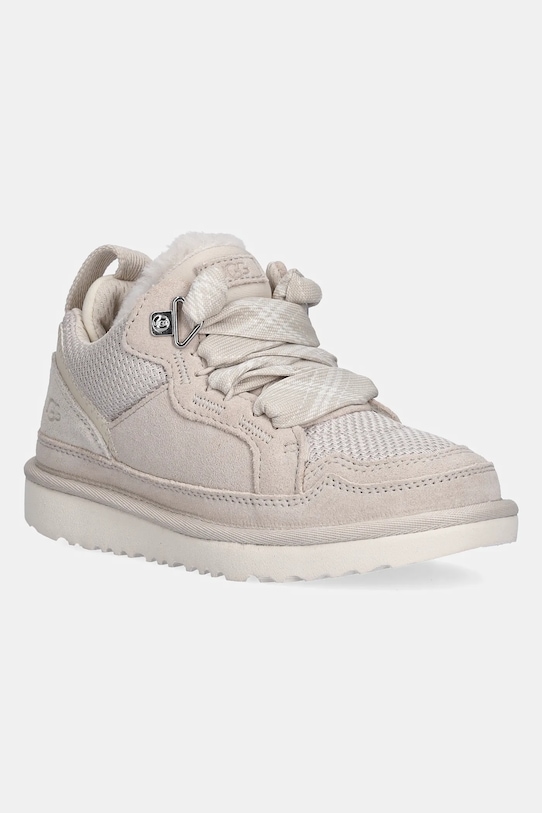 UGG sneakers pentru copii LOWMEL piele întoarsă bej 1152410K