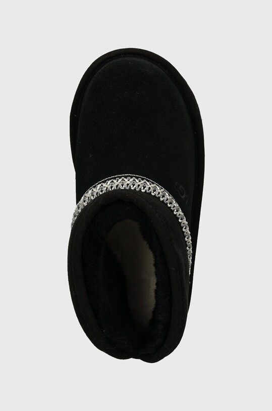 Дитячі замшеві чоботи UGG CLASSIC MINI CRESCENT чорний 1157697T