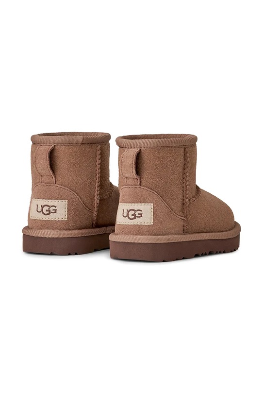 CHLAPEC Dětské semišové sněhule UGG CLASSIC MINI II 1017715T hnědá
