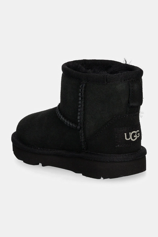 Chłopiec UGG śniegowce zamszowe dziecięce CLASSIC MINI II 1017715T czarny