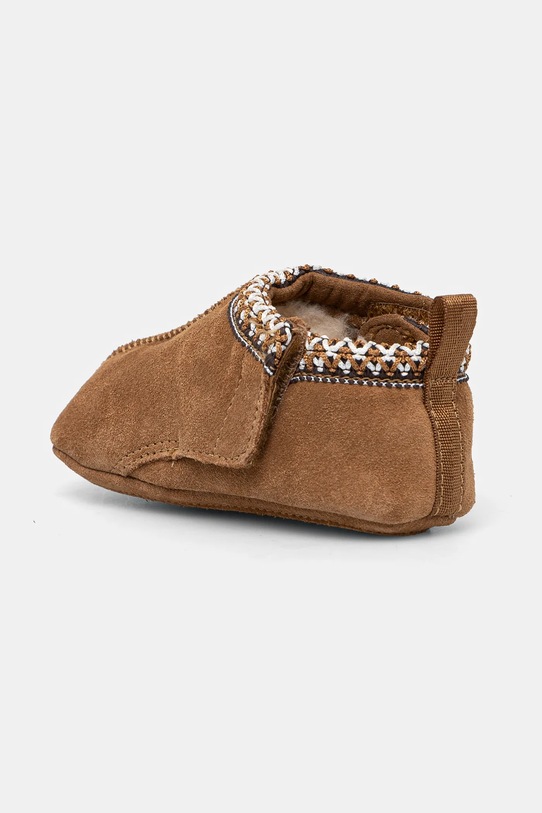 Băieți UGG pantofi din piele intoarsa pentru bebe BABY TASMAN 1130359I bej