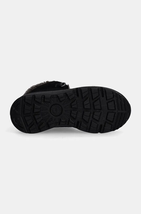 Детские замшевые зимние ботинки UGG TERRETRAIL COZY LACE 1157574K чёрный
