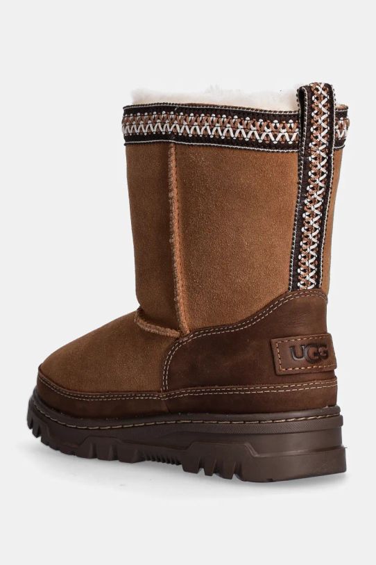 Мальчик Детские сапоги UGG KIDS CLASSIC SHORTRAILGAZER 1157694K коричневый